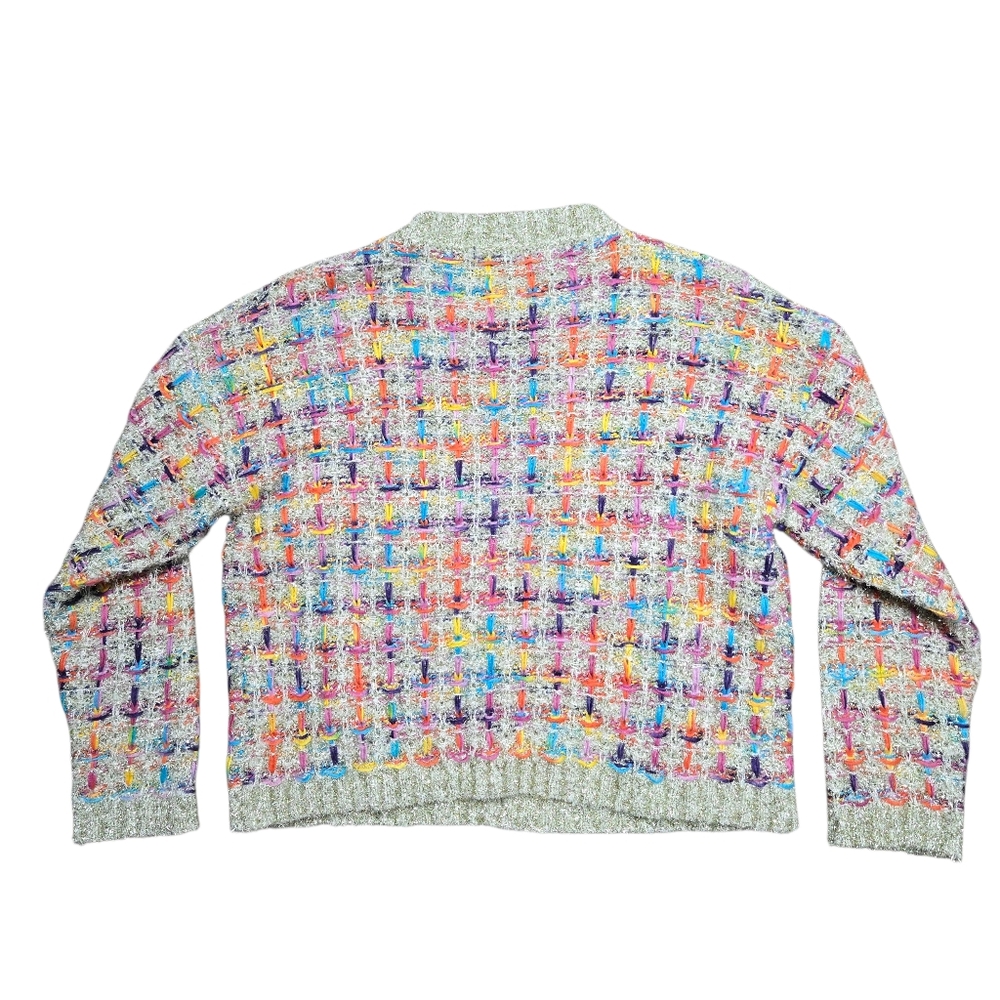 Strut & Bolt Metallic Tweed Knit Sweater - Picture 3 of 4